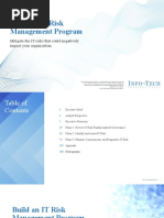 It Build An IT Risk Management Program R2