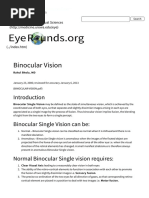 Binocular Vision