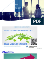 Sensibilización 28000 e Iso 28001