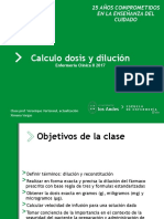 Clase Dosis y Dilucion 2017