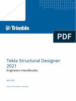 Tekla Structural Designer 2021 Engineers Handbooks 0