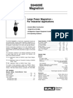 Magnetron Specifications