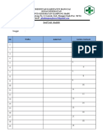 Daftar Hadir Lokmin Kapus 2