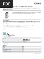 Power Supply Unit - QUINT4-PS/1AC/24DC/10 - 2904601: Product Description