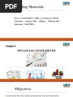 Chapter 5 - Financial Statement