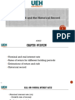 Chapter 3 Risk, Return and The Historical Record