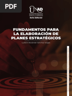 Fundamentos para La Elaboracion de Planes Estrategicos