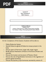 The Endocrine System