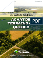 Guide 2023 Pour Achat de Terrains Au Québec