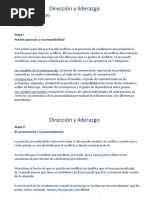 El Manejo de Conflictos y La Negociación