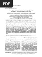 Low Frequency Ultrasound Cavitation Versus Phosphatidylcholine Injection On Fat Adiposity in Women With Gynoid Obesity