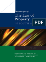 The Principles of The Law of Property in South Africa