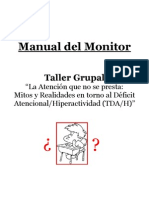 Taller Grupal Déficit Atencional: Manual Del Monitor