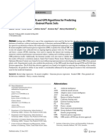 Application of KRR, K-NN and GPR Algorithms