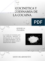 Toxicocinetica y Toxicodinamia de La Cocaina