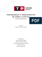 Examen Final de Problemas y Desafios en El Peru Actual