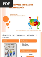 2007 Principales Medidas en Epidemiología