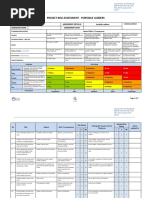 Risk Assessment - Portable Ladders - 2021