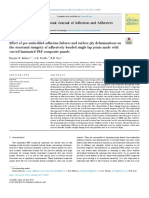 International Journal of Adhesion and Adhesives: Ranjan K. Behera, S.K. Parida, R.R. Das