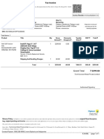 Smartwatch Invoice