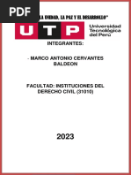 Instituciones Del Derecho Civil Tarea