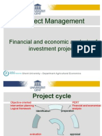 Financial and Economic Analysis Part 1 XG