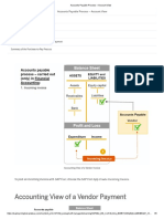 Accounts Payable Process - Account View