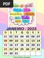 Calendário 2023