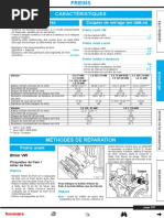 Caractéristiques: Généralités Couples de Serrage (En Dan.M)