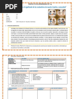 Proyecto de Aprendizaje Costumbres