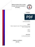 Análisis Entre El Protocolo COP26 de Glasgow 2021 y El de Egipto 2022