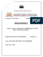 Speed Control Method of Motor