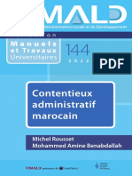 Contentieux Administratif 2022