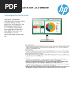 Monitor LED HP E223 21.5 4AA7-0717EEE