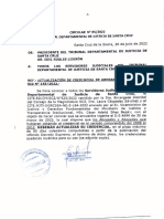 Circular 85.2022 RENOVACION DE CREDENCIALES DE ABOGADOS - Min - de Justicia