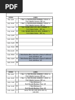 Horarios Estudiantes PEF 2°S - 2023