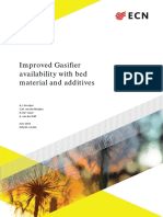 Improved Gasifier Availability With Bed Material and Additives