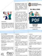 Triptico Sobre El Bullying