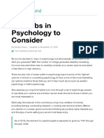 80+ Jobs in Psychology