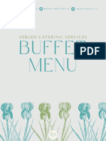 UPDATED Verleo Catering Services Buffet Menu Packages