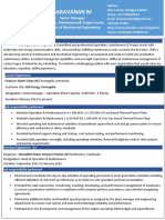 Saravanan M - Resume New