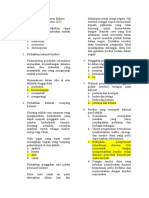 Remedial Ulangan Harian Bahasa Indonesia 9a