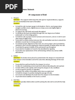 20 Component of Rail