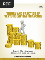 Theory and Practice of Venture Capital F