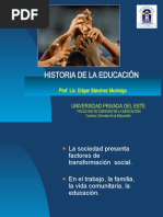 Presentación - Historia de La Pedagogía