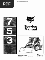 Bobcat 753 Service Manual