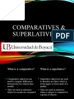 Comparatives - Superlatives