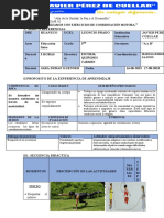 SESIÓN 5to EDUCACION FISICA