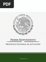 Protocolo Nacional de Actuacion Primer Respondiente