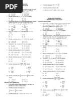 Soal Latihan Kelas 7 Aljabar